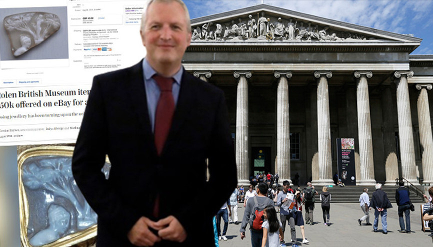 British Museumu sarsan skandal 63 bin dolar değerindeki mücevherler internette 50 dolara satışa çıkmış