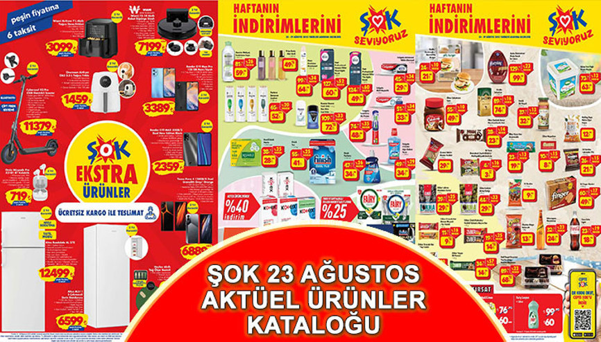 ŞOK Aktüel Kataloğu 23 Ağustos Çarşamba: ŞOK’ta bu hafta akıllı robot süpürge, elektrikli scooter ve Airfryer satışa çıkıyor… ŞOK Aktüel Kataloğu 23 Ağustos Çarşamba: ŞOK’ta bu hafta akıllı robot süpürge, elektrikli scooter ve Airfryer satışa çıkıyor…