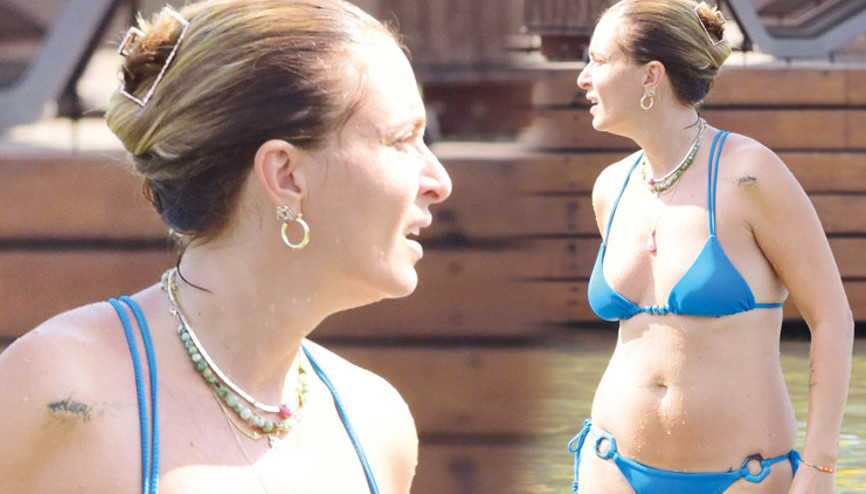 Zor günler geride kaldı... Ceyda Düvencinin keyfi yerinde