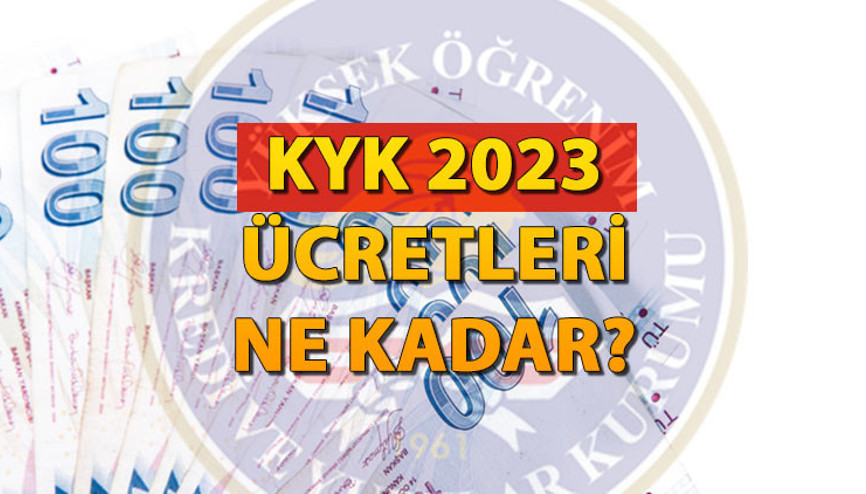 KYK burs ve kredi ücretleri 2023 ne kadar Gençlik ve Spor Bakanlığı (GSB) güncel burs ücreti bilgisi