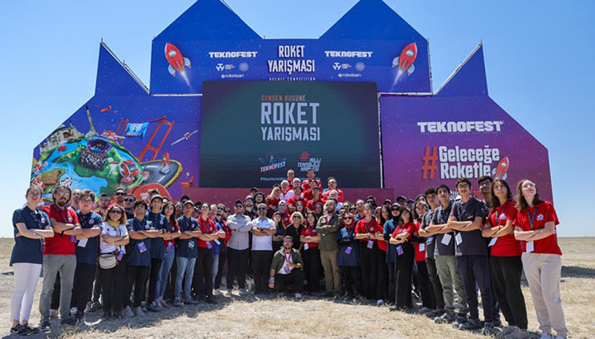TEKNOFEST Roket Yarışması’nda gençlere tam destek