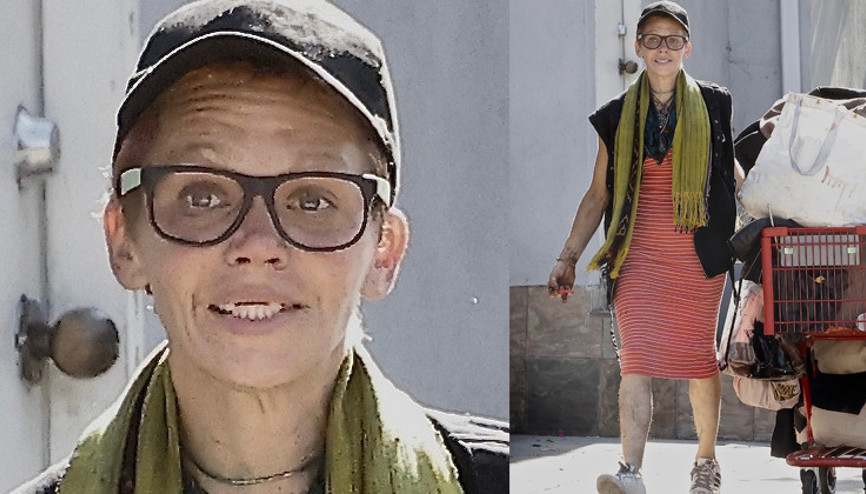 Kimse beni taciz etmesin diye yıkanmıyorum... Bir zamanların pırıl pırıl modeli sokaklara böyle düşmüş