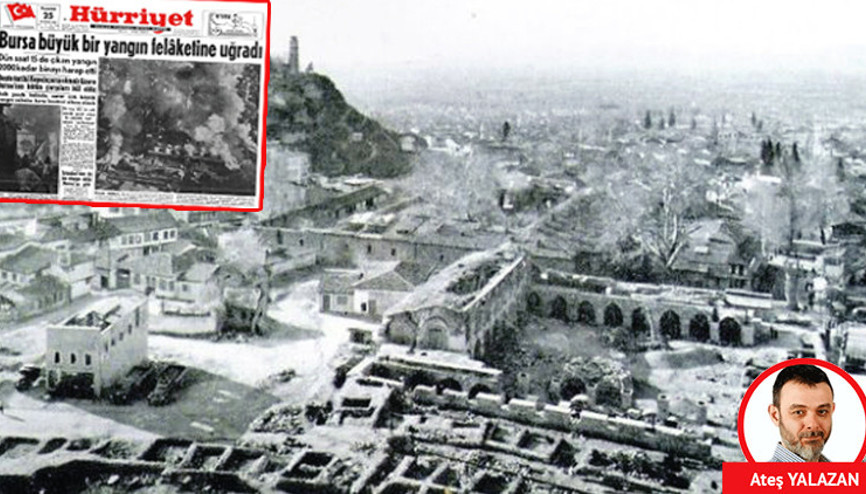 Yeşil Bursa’yı küle çevirdi