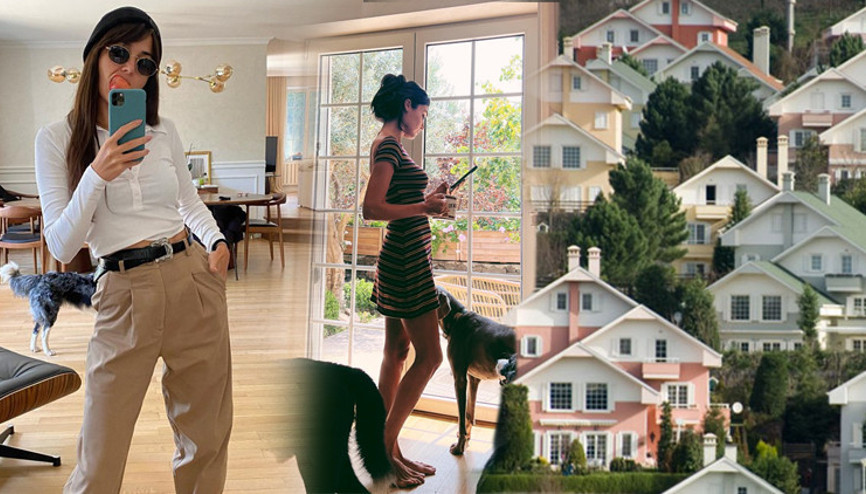 Beykoz Konaklarında lüks villa...  Hande Erçel burada yaşıyor