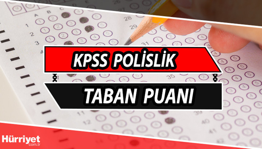 Polislik KPSS puanı kaç, hangi puan türünden alım yapılıyor İşte 2023 KPSS polislik puanları bilgisi...