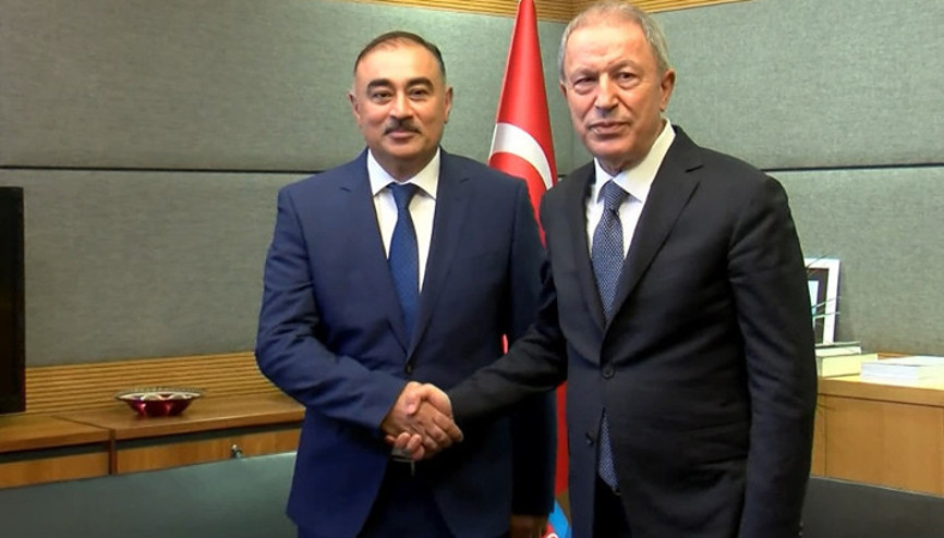 Akar, Azerbaycan Büyükelçisini Mecliste kabul etti: Barış elini, Ermenistanın tutmasını bekliyoruz Akar, Azerbaycan Büyükelçisini Mecliste kabul etti: Barış elini, Ermenistanın tutmasını bekliyoruz