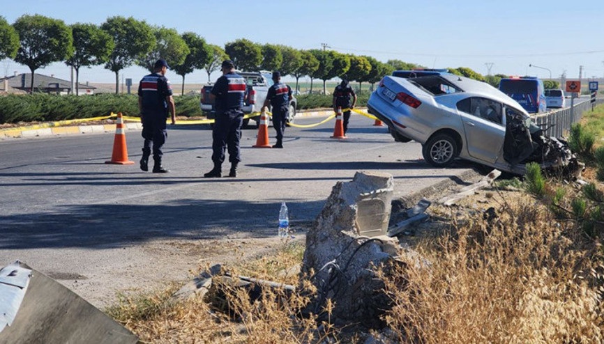 Aksarayda feci kaza: 16 yaşındaki sürücü hayatını kaybetti