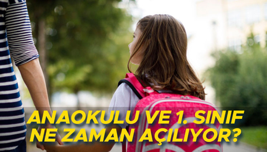 İlkokul 1. sınıf ve anaokulu ne zaman başlıyor MEB takvimi duyurdu… Uyum haftası kapsamında erken açılıyor…