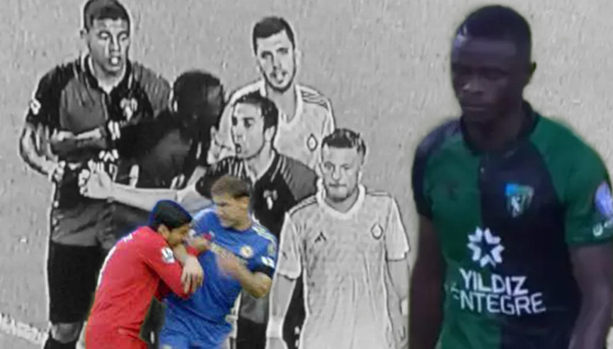 Son Dakika: Trendyol 1. Ligde Luis Suarez vakası Ibrahima Fofana, Ceyhun Gülselamı ısırdı...