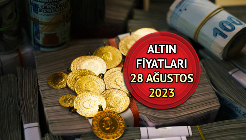 Çeyrek, gram ve ons altın fiyatları CANLI || Altın fiyatları 28 Ağustos 2023 Pazartesi Gram altın düştü mü