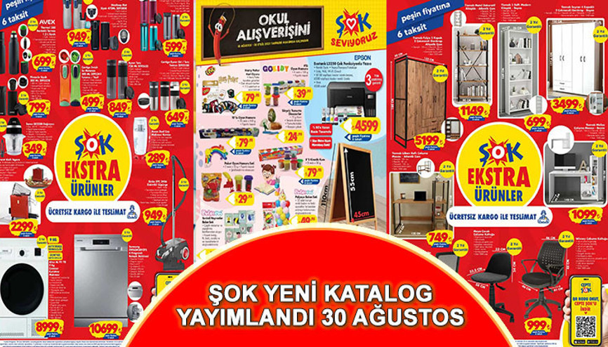 BUGÜN SATIŞA ÇIKTI ŞOK 30 Ağustos Aktüel Ürünler Kataloğu 2023: Kitaplık, gardrop, çalışma masası, sandalye ve okul ürünleri raflarda yerini aldı BUGÜN SATIŞA ÇIKTI ŞOK 30 Ağustos Aktüel Ürünler Kataloğu 2023: Kitaplık, gardrop, çalışma masası, sandalye ve okul ürünleri raflarda yerini aldı