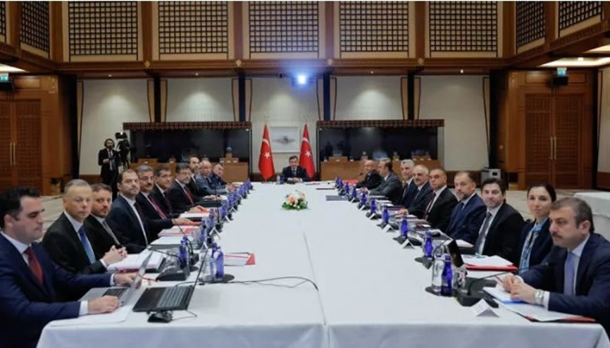 Ekonomi Koordinasyon Kurulu, Cumhurbaşkanı Yardımcısı Cevdet Yılmaz başkanlığında toplandı