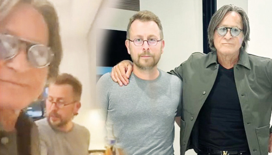 Mohamed Hadid, Ömür Akkor ile birlikte yemek yaptılar