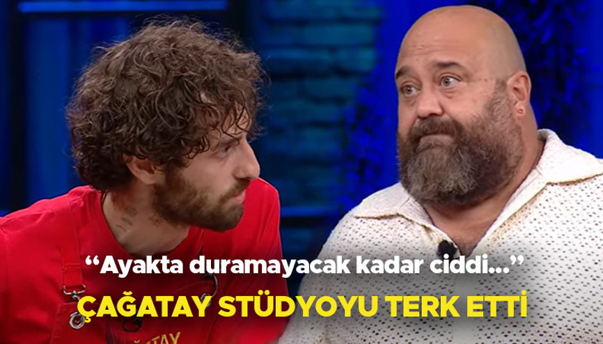 MasterChef Çağataya ne oldu, hasta mı, durumu nasıl Çektiği acıya dayanamadı, stüdyoyu terk etti... Somer Şeften açıklama geldi; Bu böyle sürecekse.... MasterChef Çağataya ne oldu, hasta mı, durumu nasıl Çektiği acıya dayanamadı, stüdyoyu terk etti... Somer Şeften açıklama geldi; Bu böyle sürecekse....
