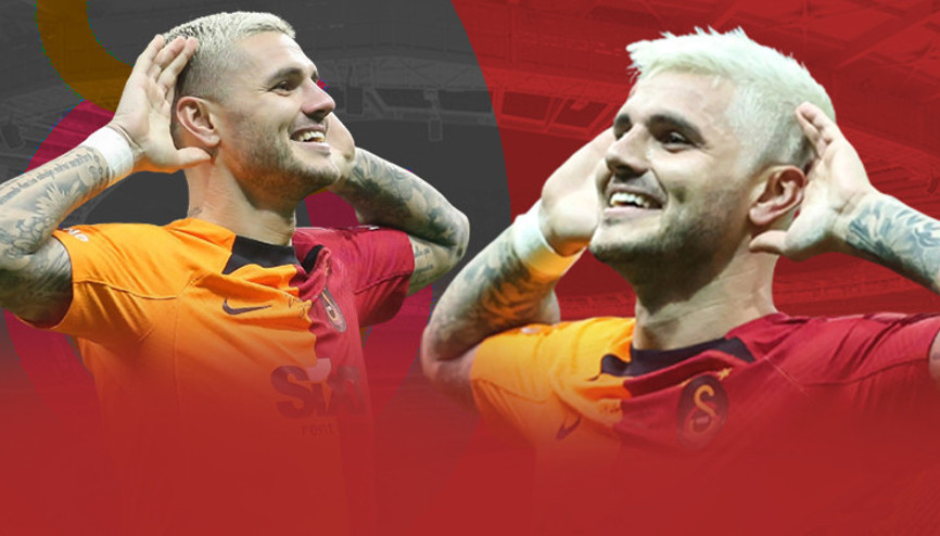 Moldeyi korku sarmıştı, Mauro Icardi haklı çıkardı.. Galatasaray tarihine geçen gol...
