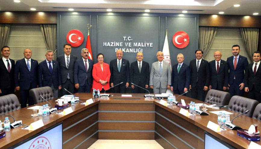 ASO yönetiminden Bakan Şimşeke ziyaret