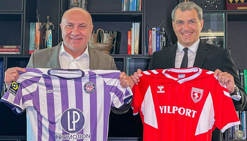 Samsunspor ile Toulouse arasında iş birliği anlaşması imzalandı Damien Comolli...