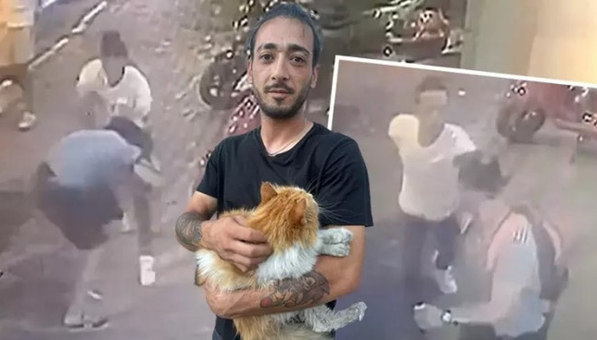 İstanbul Kabataş’ta hayvana şiddete meydan dayağı kamerada İstanbul Kabataş’ta hayvana şiddete meydan dayağı kamerada