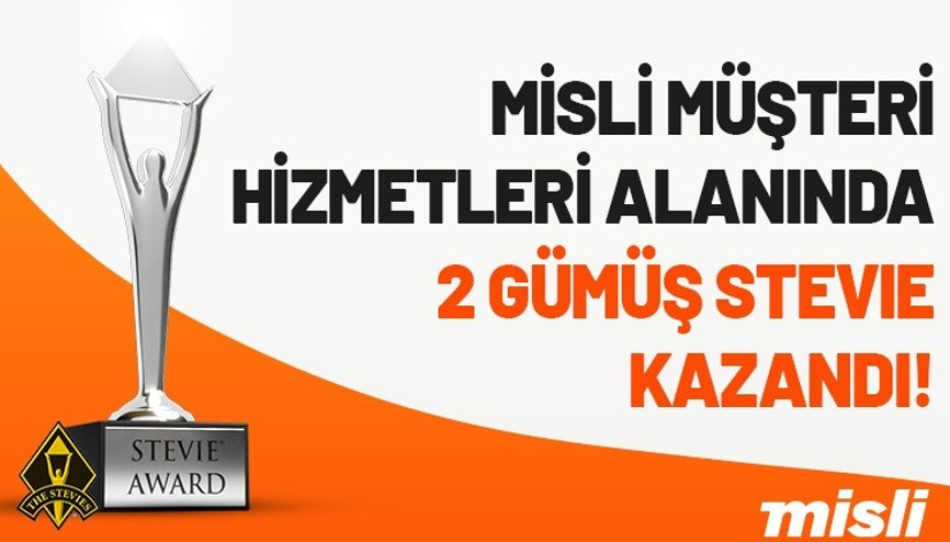 Misliye Stevieden 2 prestijli ödül