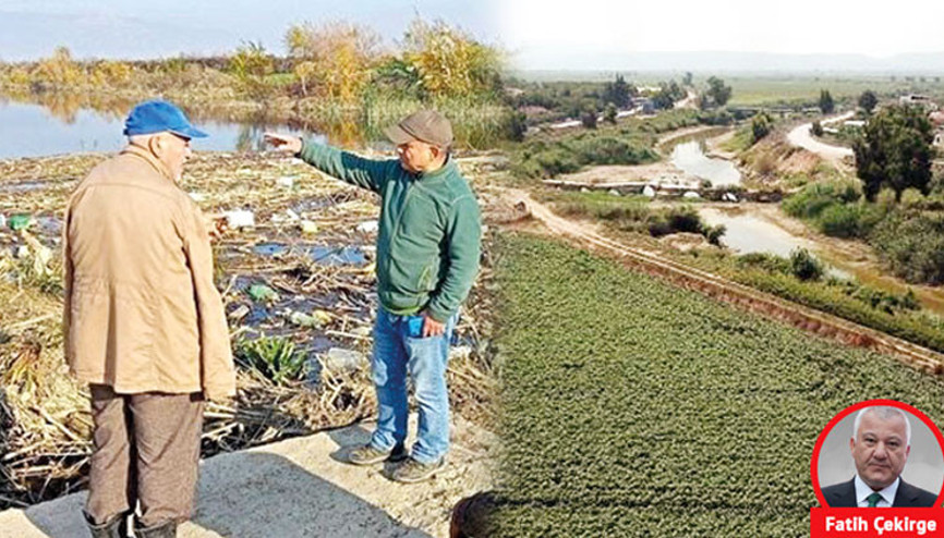 580 kilometrelik nehir tam ortasından kurudu