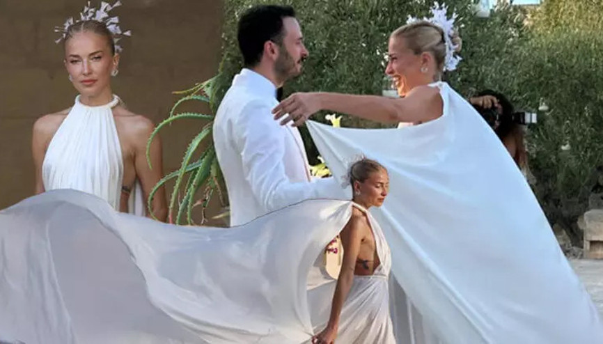 Burcu Esmersoy ve Nazım Akmandil evlendi