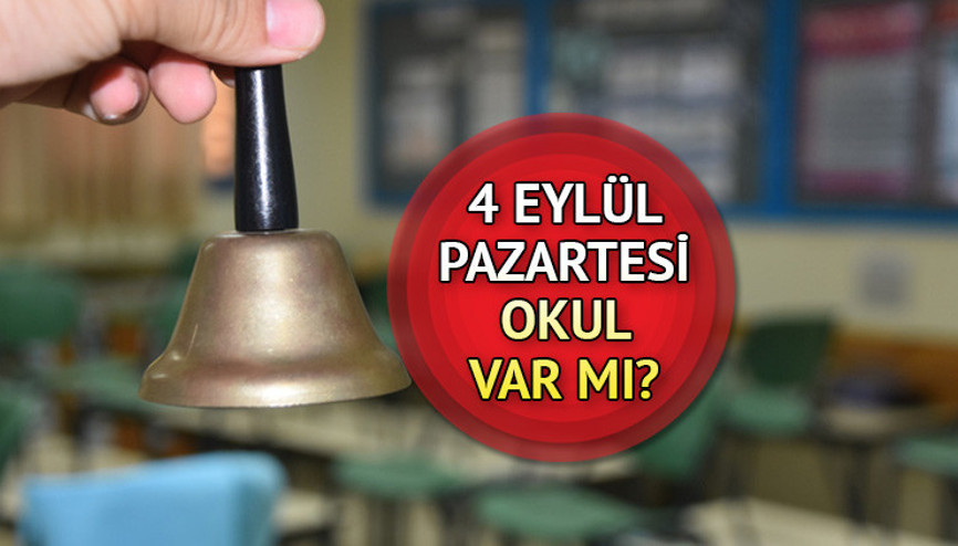 OKULLAR BUGÜN AÇILDI MI 4 Eylül Pazartesi okullar açılıyor mu, okul var mı Uyum haftası ne zaman başlıyor İşte MEB takvimi...