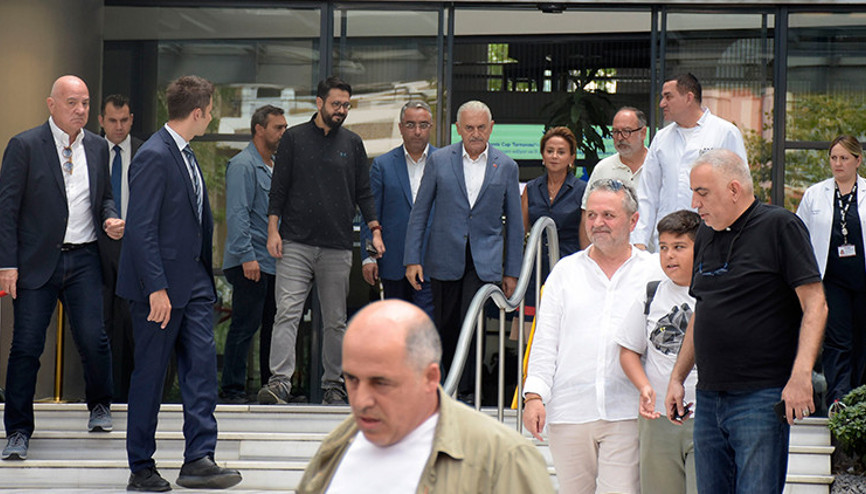 AK Parti Genel Başkanvekili Binali Yıldırım Sabancı çiftini ziyaret etti