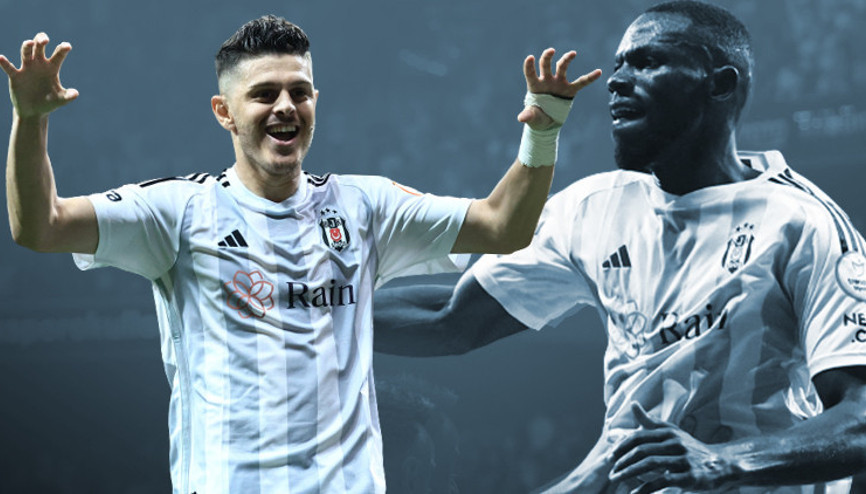 Beşiktaş - Sivasspor maçında Omar Colley gollerine devam etti, Rashica siftah yaptı