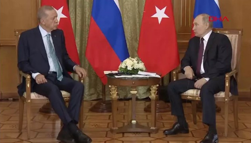 Soçide kritik zirve... Cumhurbaşkanı Erdoğan, Putin ile ortak basın açıklaması yaptı