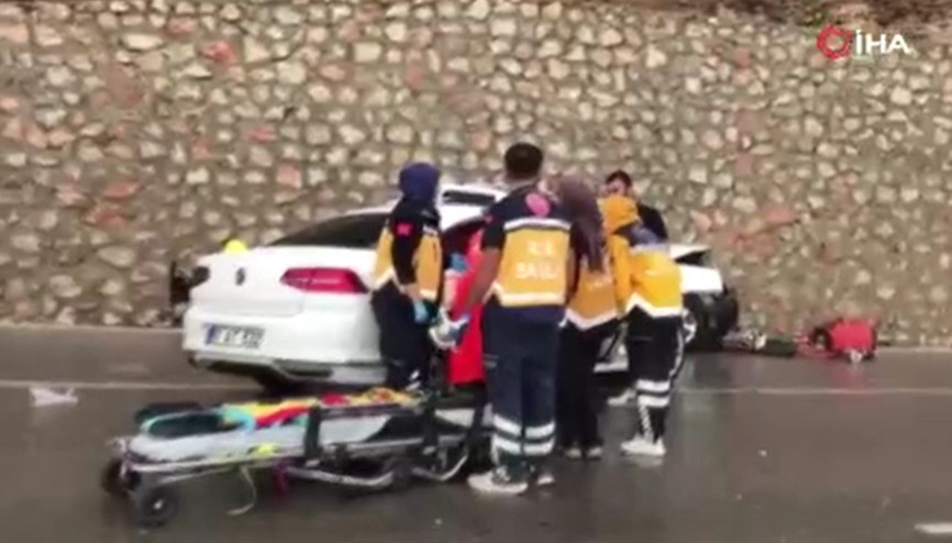 Antalyada trafik kazası Ölü ve yaralılar var