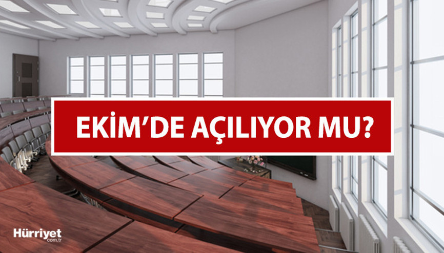 ÜNİVERSİTE TAKVİMİ 2023-2024: Üniversiteler ne zaman açılıyor Ekim’de üniversiteler açılacak mı