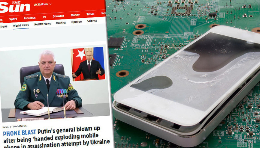 Putinin generaline suikast girişimi Telefonu açtığı anda patladı