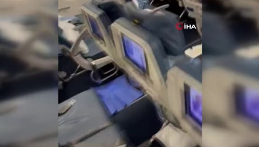 ABD-İspanya uçağında ishal paniği Acil iniş yapıldı