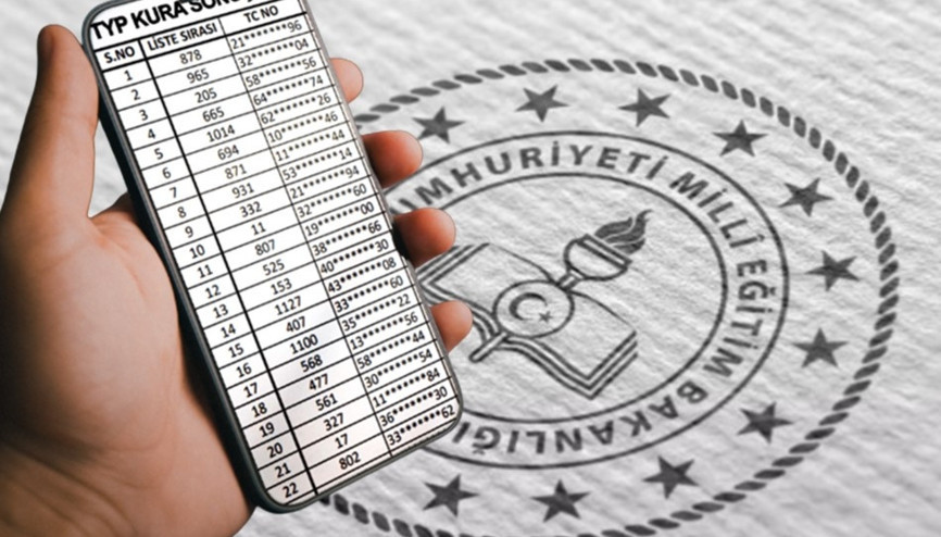 TYP KURA SONUÇLARI İL İL İSİM LİSTESİ SORGULAMA EKRANI 2023 (PDF-Tüm İller):  TYP kura çekimi sonuçları nasıl öğrenilir MEB İŞKUR TYP kura sonuçları PDF listesini duyurdu...