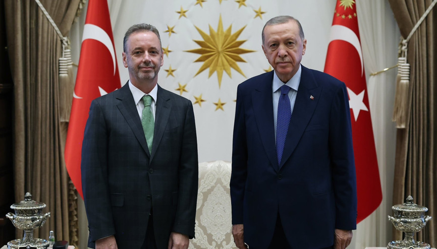 Cumhurbaşkanı Erdoğan, güven mektuplarını kabul etti