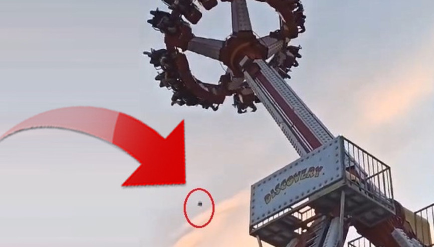 Lunaparkta akılalmaz ihmal: Üzerinde unuttu, metrelerce yükseklikten aşağı düşürdü