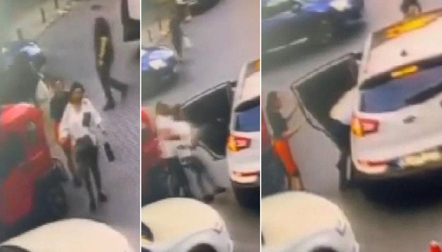 Akılalmaz olay Caddede yürüyen kadın kaçırıldı