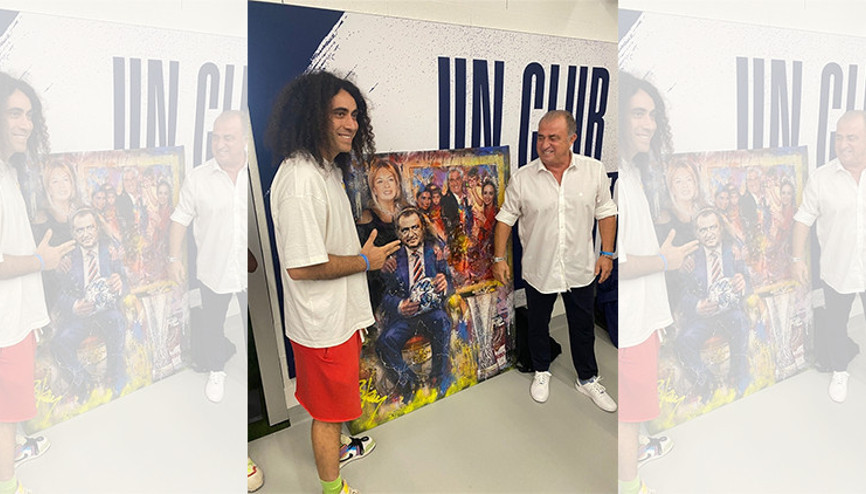 Fatih Terim ve ailesi için özel tablo