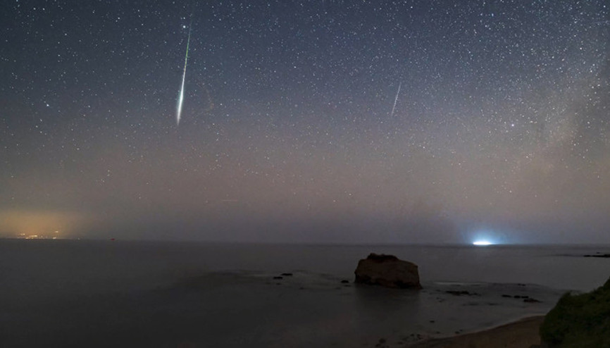Yer: İzmir... Perseidin ateş topu böyle görüntülendi