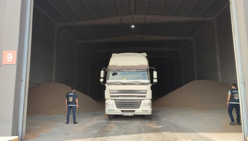 Ticaret Bakanlığı duyurdu... Tekirdağda 84 ton kaçak buğday ele geçirildi
