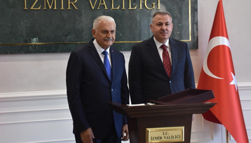 AK Partili Binali Yıldırım, İzmire geldi