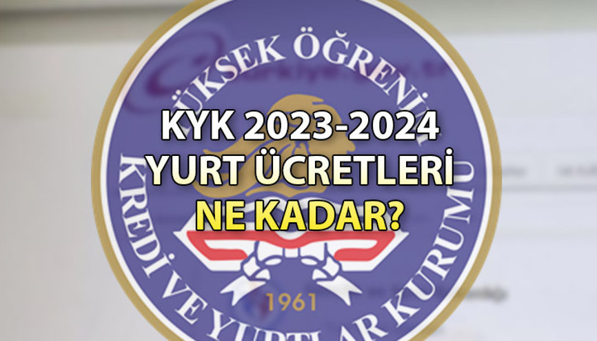 BU YIL (2023-2024) KYK YURT ÜCRETLERİ NE KADAR İşte, KYK yurtları tip 12,3,4,5, aylık ücretleri (Depozito ücreti-ilk kayıt ücreti)