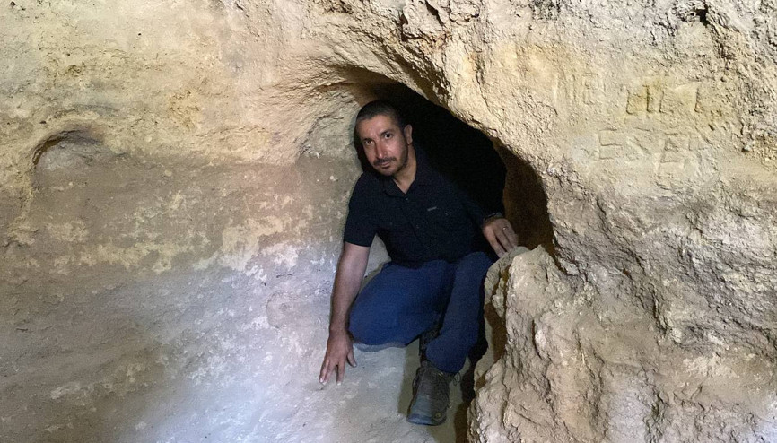 Bizans ve Roma dönemlerine ait izler 5 bin 500 yıllık yer altı kaya yerleşkesinde bulundu