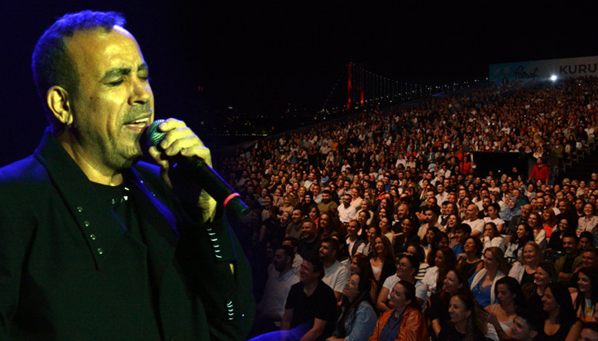 Kuruçeşme Açıkhava sahnesinde Haluk Levent rüzgarı esti