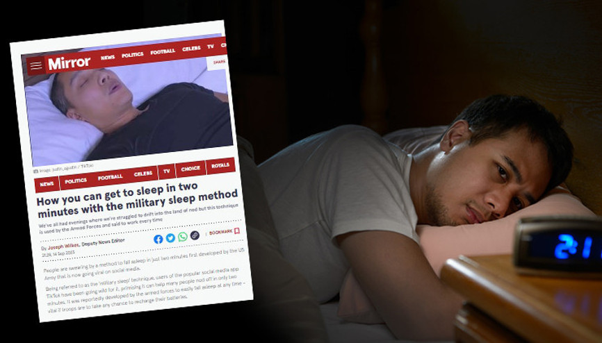 Askeri uyku tekniği ile sadece 2 dakikada uykuya dalabilirsiniz Uykusuzluk çekenler dikkat...
