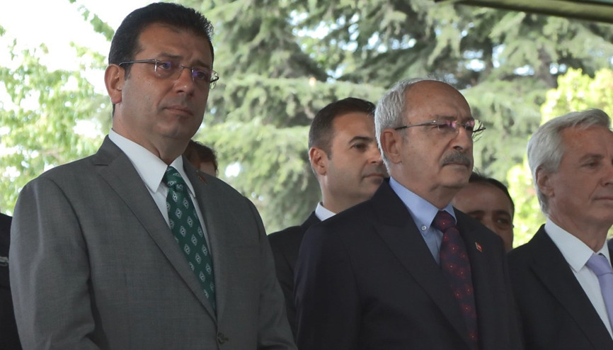 Kılıçdaroğlu ve İmamoğlu Menderesi mezarı başında andı