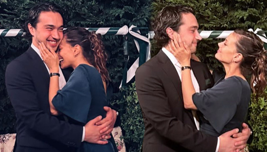 Aşkları dizi setinde başlamıştı... Oyuncu çift evlilik yolunda ilk adımı attı