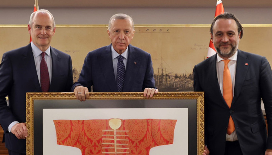 Cumhurbaşkanı Erdoğan, Alibaba ve Trendyolun başkanını kabul etti