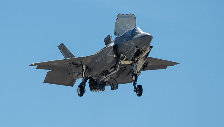 Pilot atlayıp kurtuldu, uçak nerede bilinmiyor...ABD kayıp F-35inin peşinde