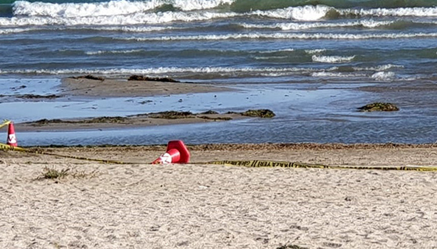 Eğirdir Gölü kıyısında el bombaları bulundu